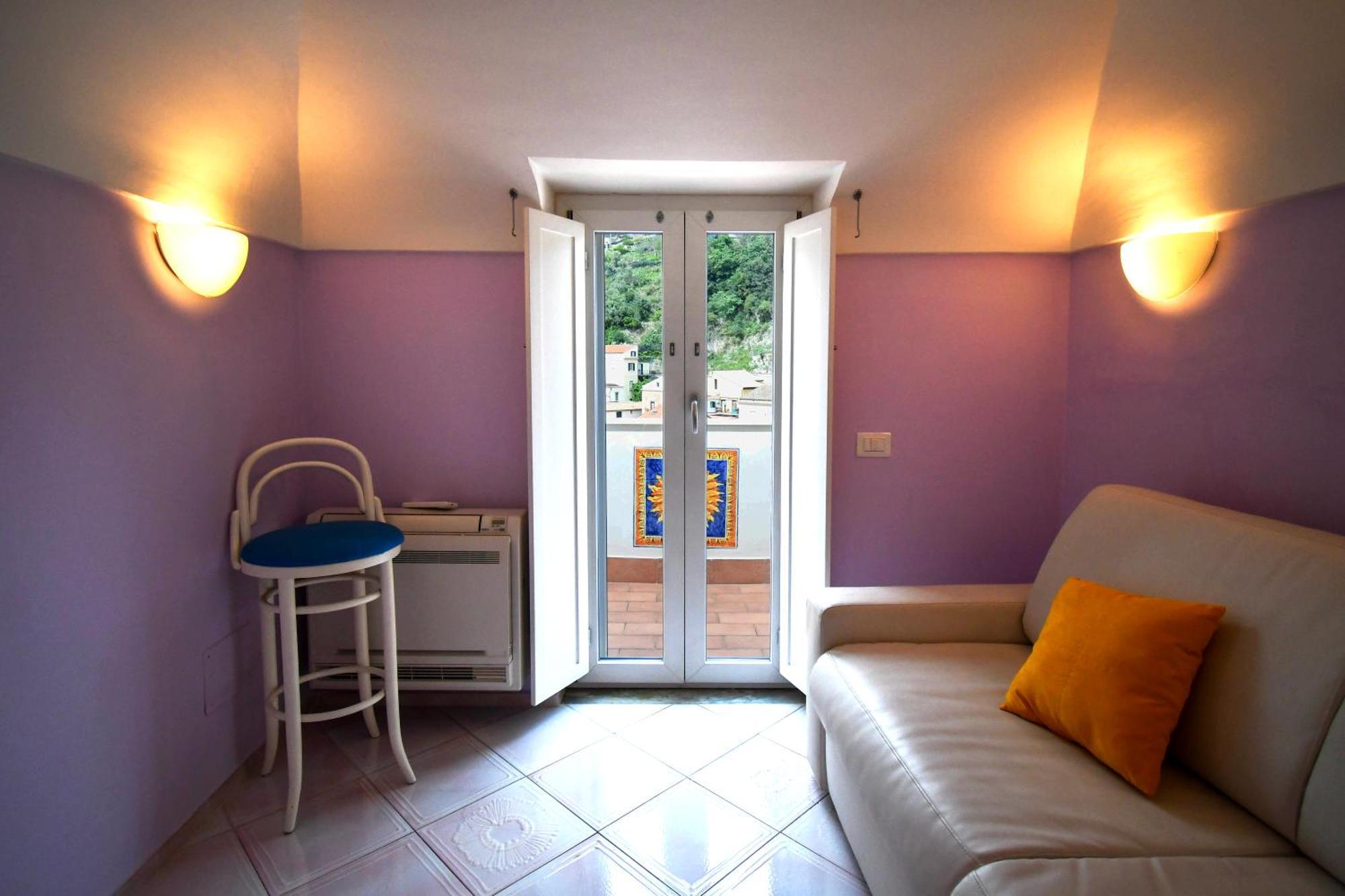Apartmán Casa Azzurra Cetara Exteriér fotografie